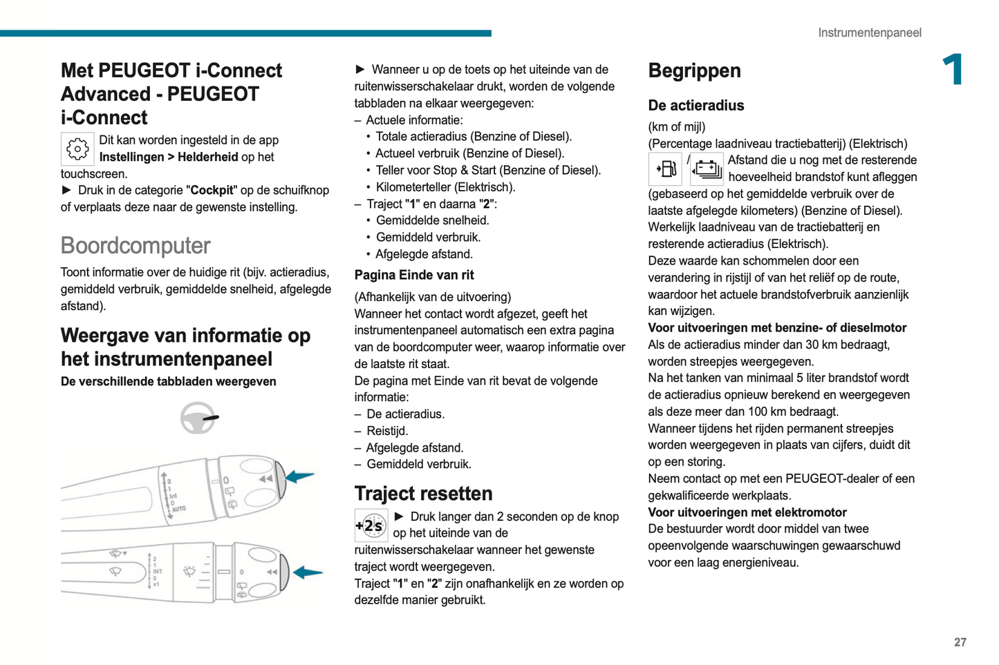 2024 Peugeot Rifter/e-Rifter/Partner/e-Partner Owner's Manual | Dutch