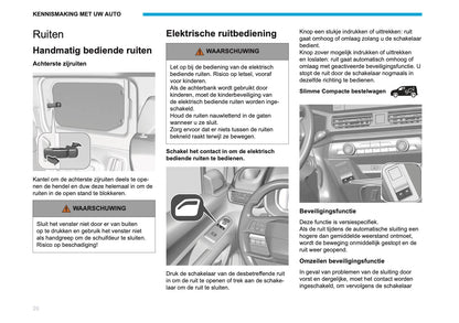 2026 Peugeot Rifter/Partner Owner's Manual | Dutch