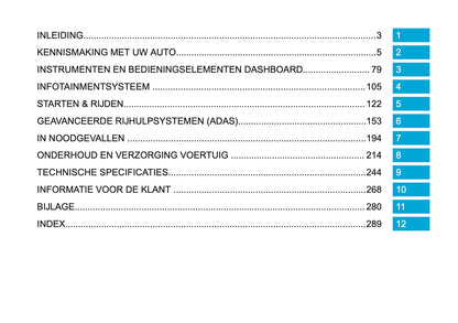 2026 Peugeot Rifter/Partner Owner's Manual | Dutch