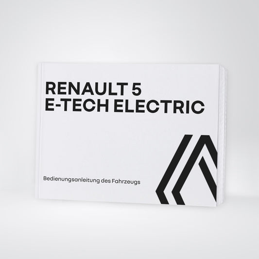 2025 Renault 5 E-Tech Bedienungsanleitung | Deutsch