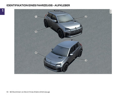 2025 Renault 5 E-Tech Bedienungsanleitung | Deutsch