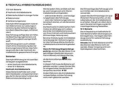 2025-2026 Renault Arkana Owner's Manual | German