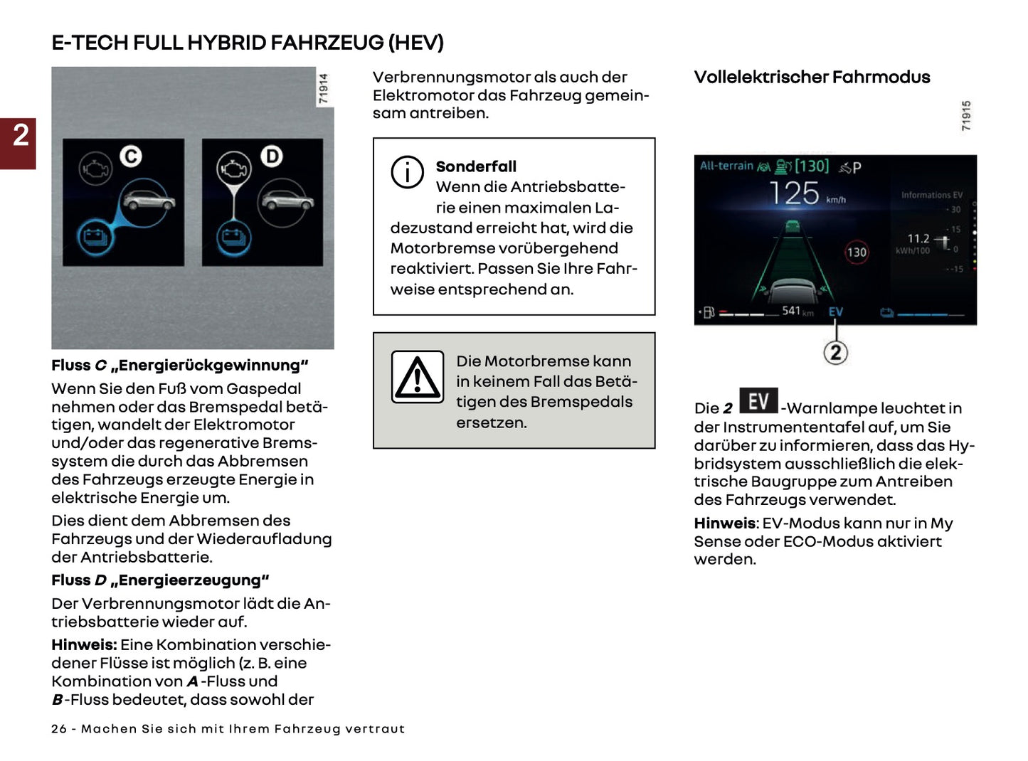 2025-2026 Renault Arkana Owner's Manual | German