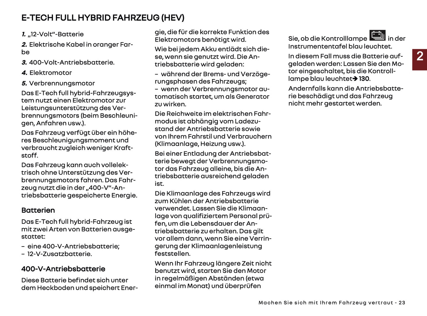 2025 Renault Austral Bedienungsanleitung | Deutsch