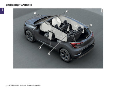 2025 Renault Captur Bedienungsanleitung | Deutsch