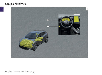2025 Renault Captur Bedienungsanleitung | Deutsch
