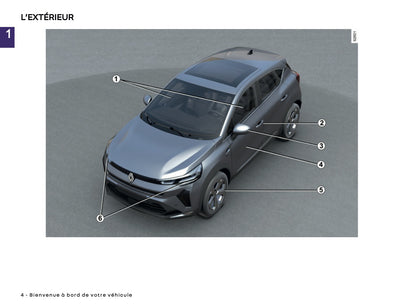 2025 Renault Captur Owner's Manual | French