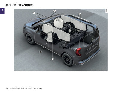 2025 Renault Kangoo E-Tech Bedienungsanleitung | Deutsch