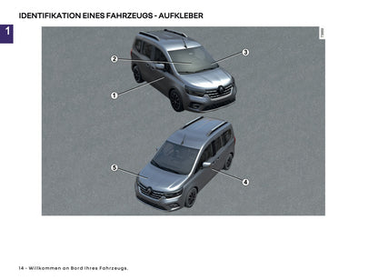 2026 Renault Kangoo Bedienungsanleitung | Deutsch