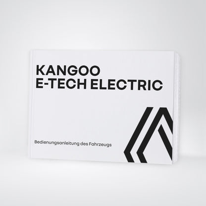 2026 Renault Kangoo E-Tech Electric Bedienungsanleitung | Deutsch