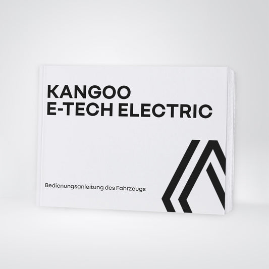 2026 Renault Kangoo E-Tech Electric Bedienungsanleitung | Deutsch