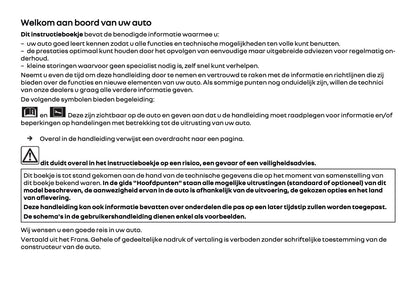 2026 Renault Kangoo Owner's Manual | Dutch