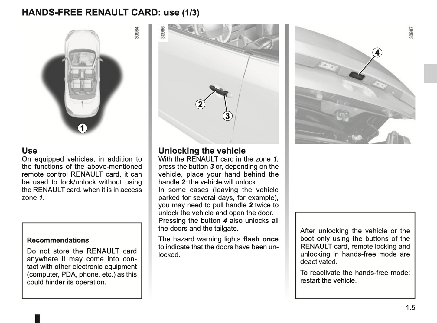 2015-2016 Renault Mégane Coupe Cabriolet Owner's Manual | English