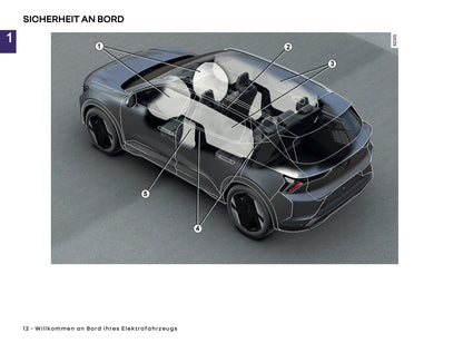 2025-2026 Renault Scenic E-Tech Electric Bedienungsanleitung | Deutsch