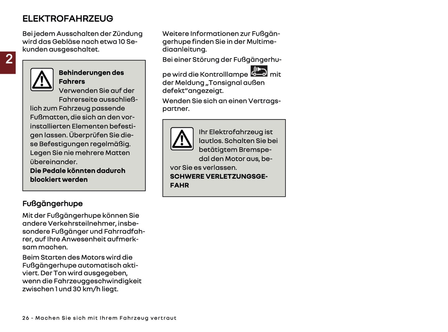2025-2026 Renault Scenic E-Tech Electric Bedienungsanleitung | Deutsch