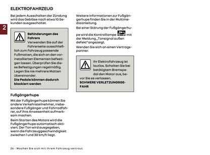 2025-2026 Renault Scenic E-Tech Electric Bedienungsanleitung | Deutsch