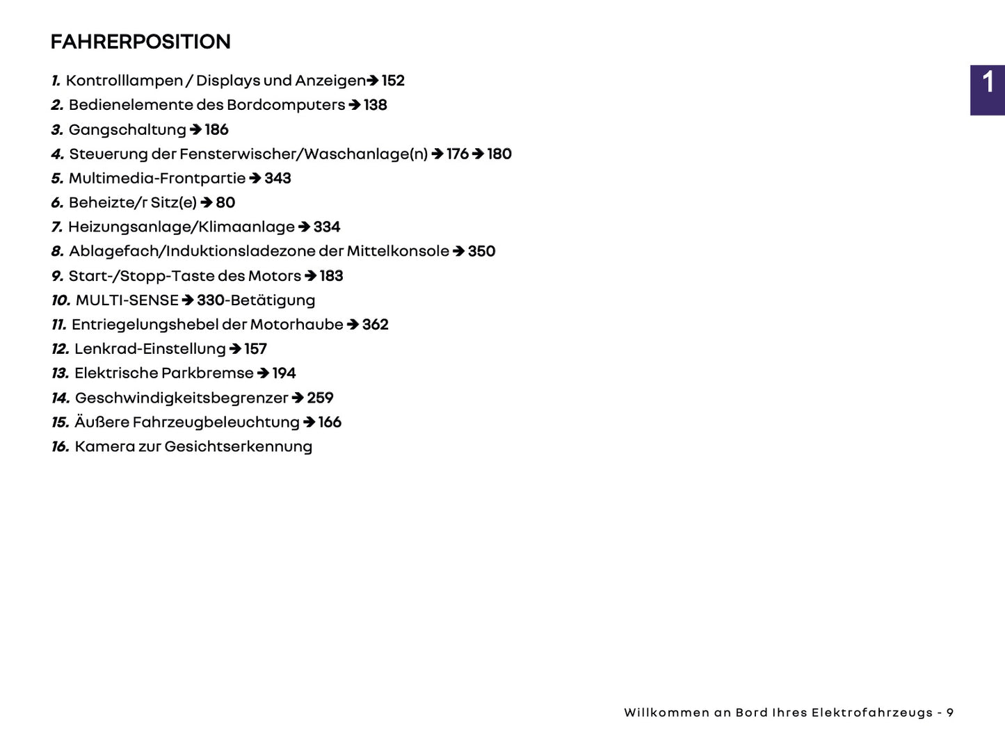 2025-2026 Renault Scenic E-Tech Electric Bedienungsanleitung | Deutsch