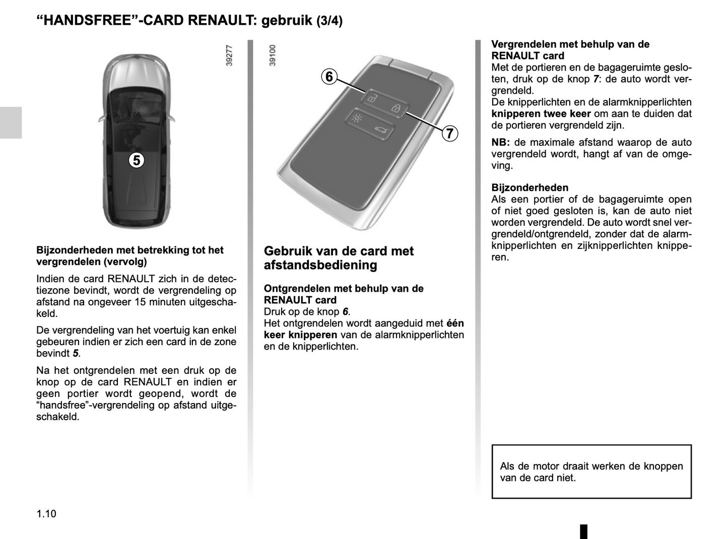 2017-2018 Renault Scenic Owner's Manual | Dutch