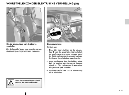 2017-2018 Renault Scenic Owner's Manual | Dutch