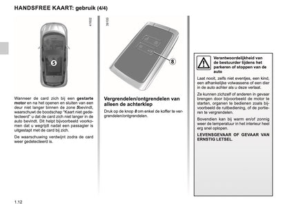 2022-2023 Renault Scenic Owner's Manual | Dutch