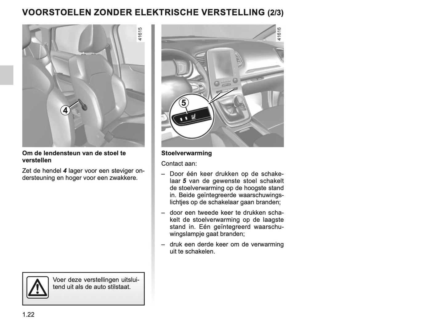 2022-2023 Renault Scenic Owner's Manual | Dutch