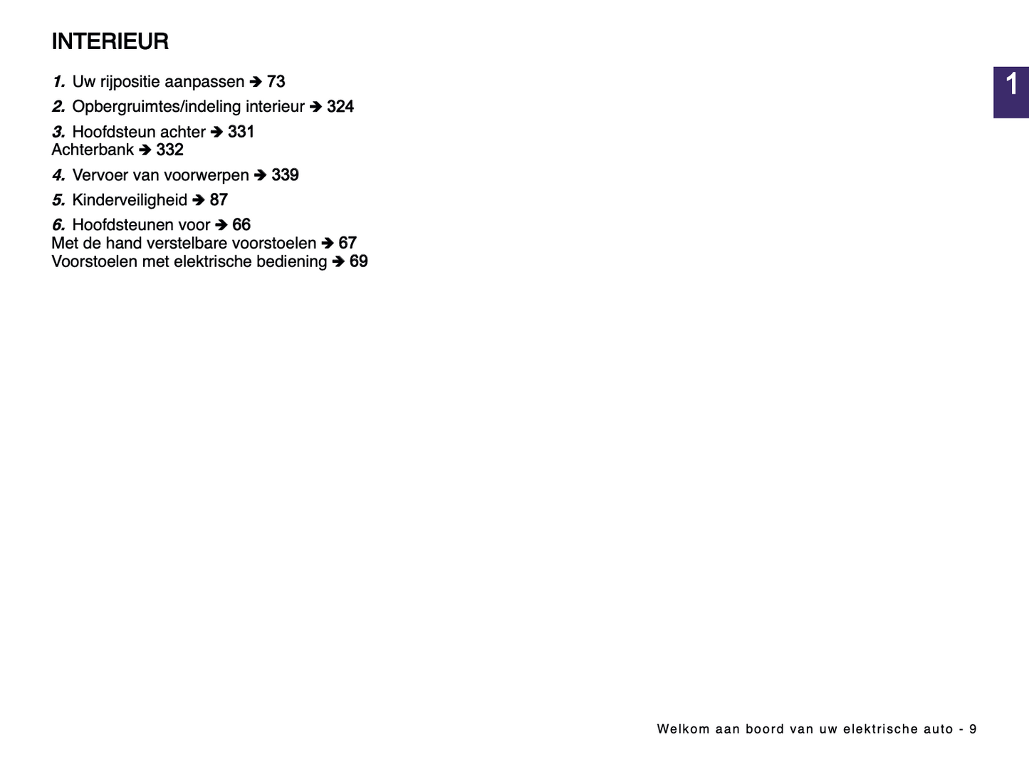 2023-2024 Renault Scenic E-Tech Owner's Manual | Dutch