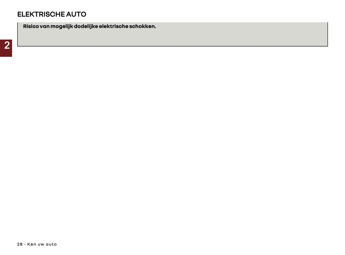 2025-2026 Renault Scenic E-Tech Electric Owner's Manual | Dutch