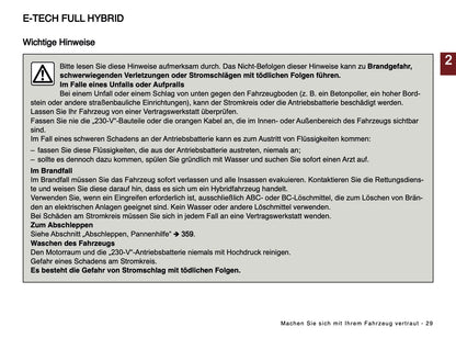 2024-2025 Renault Symbioz Owner's Manual | German