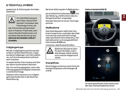 2025 Renault Symbioz Bedienungsanleitung | Deutsch