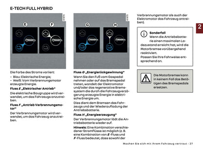 2025 Renault Symbioz Bedienungsanleitung | Deutsch