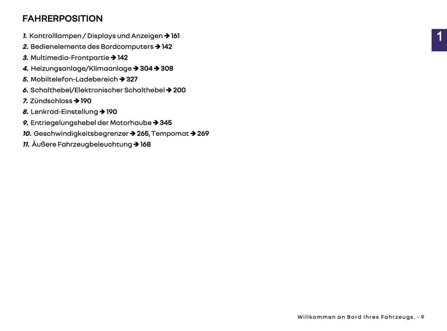2025-2026 Renault Trafic Bedienungsanleitung | Deutsch