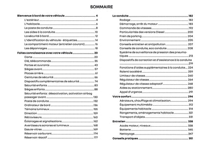 2024-2025 Renault Trafic Owner's Manual | French