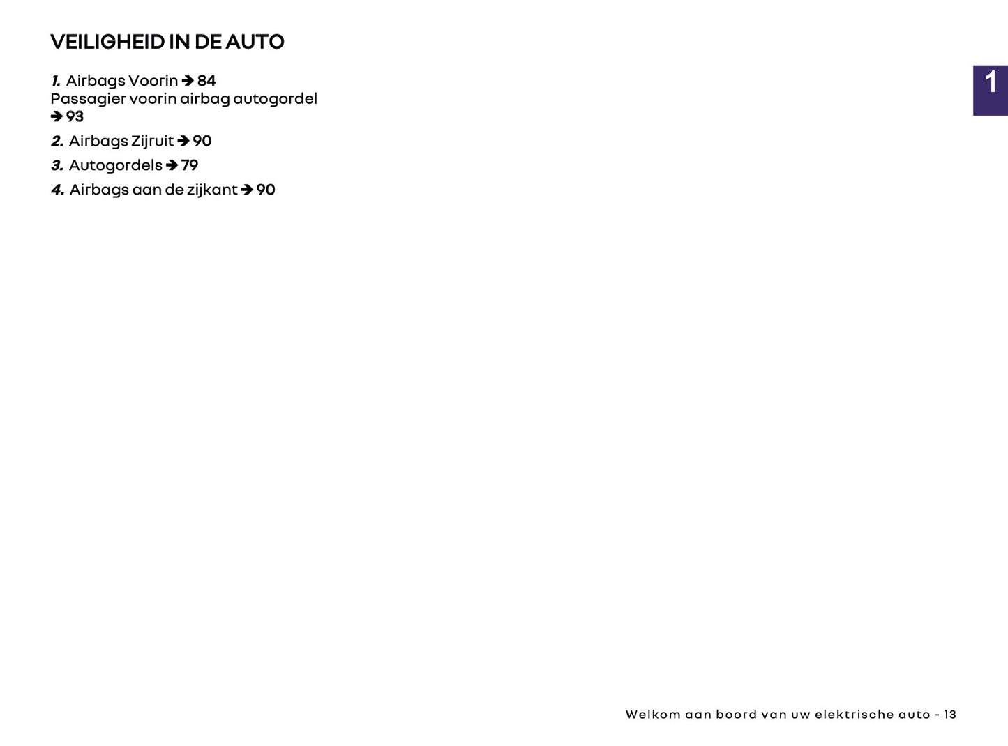 2026 Renault Twingo E-Tech Electric Owner's Manual | Dutch
