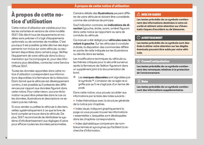 2025 Seat Arona Owner's Manual | French