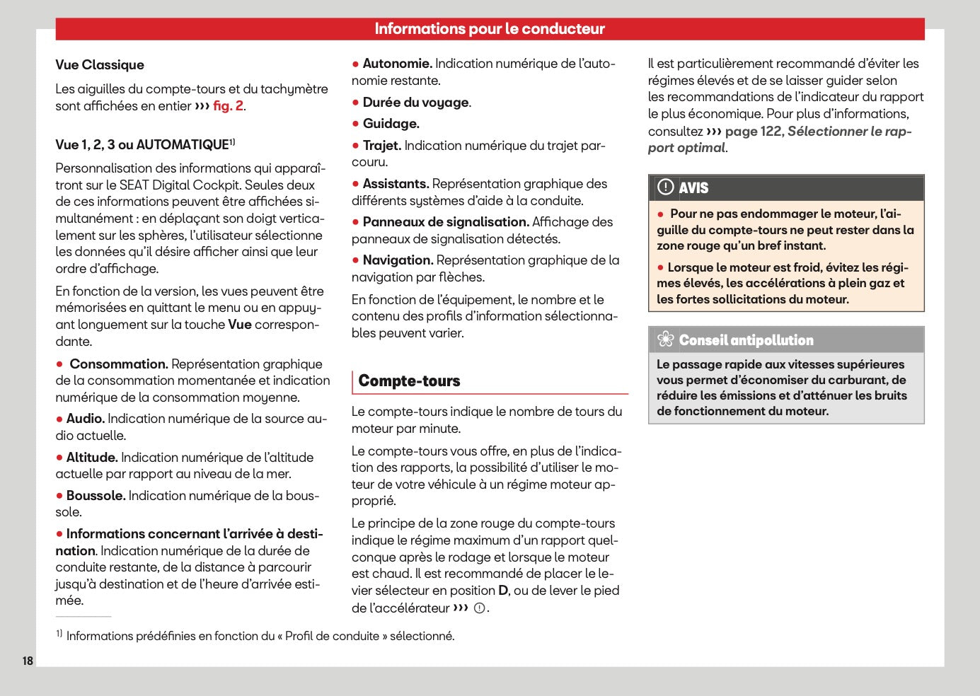 2026 Seat Arona Owner's Manual | French