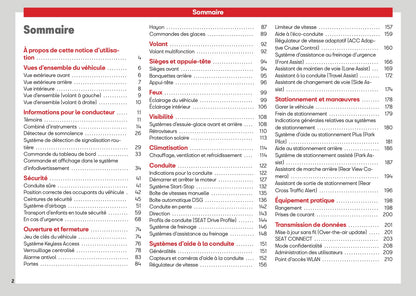 2026 Seat Arona Owner's Manual | French
