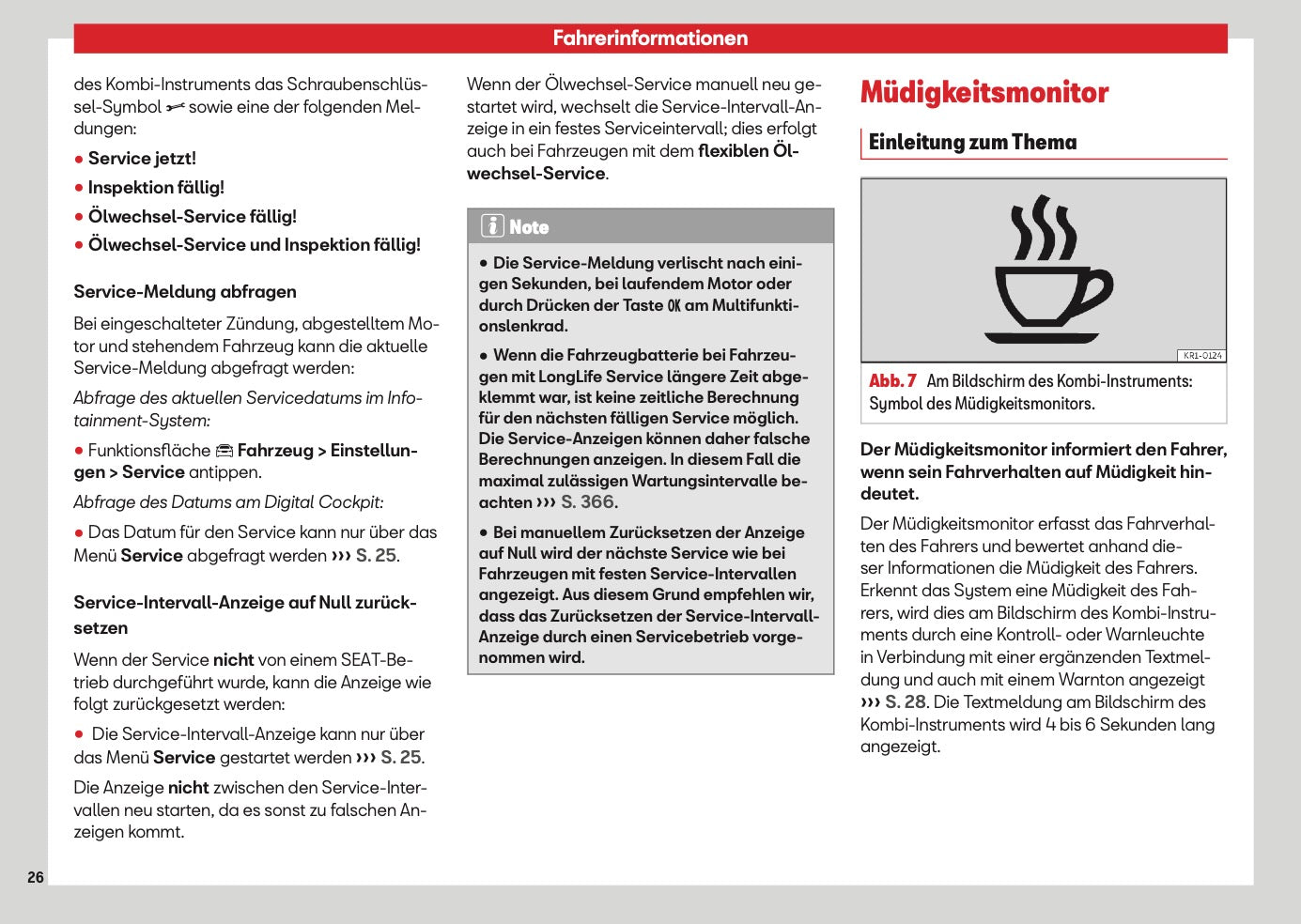 2026 Seat Ateca Owner's Manual | German