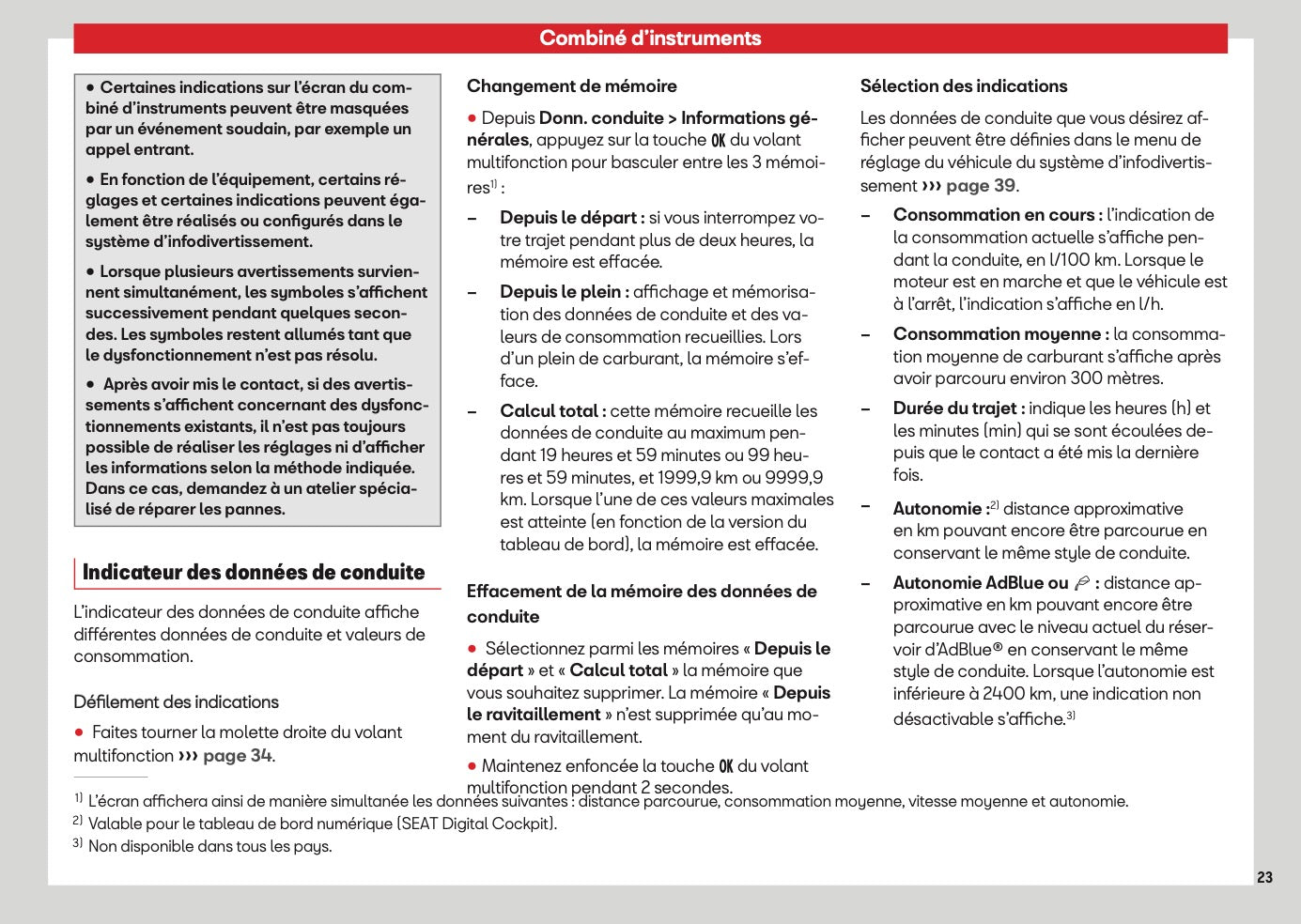 2026 Seat Ateca Owner's Manual | French