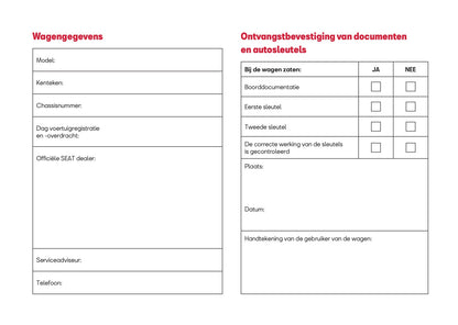 2026 Seat Ateca Owner's Manual | Dutch