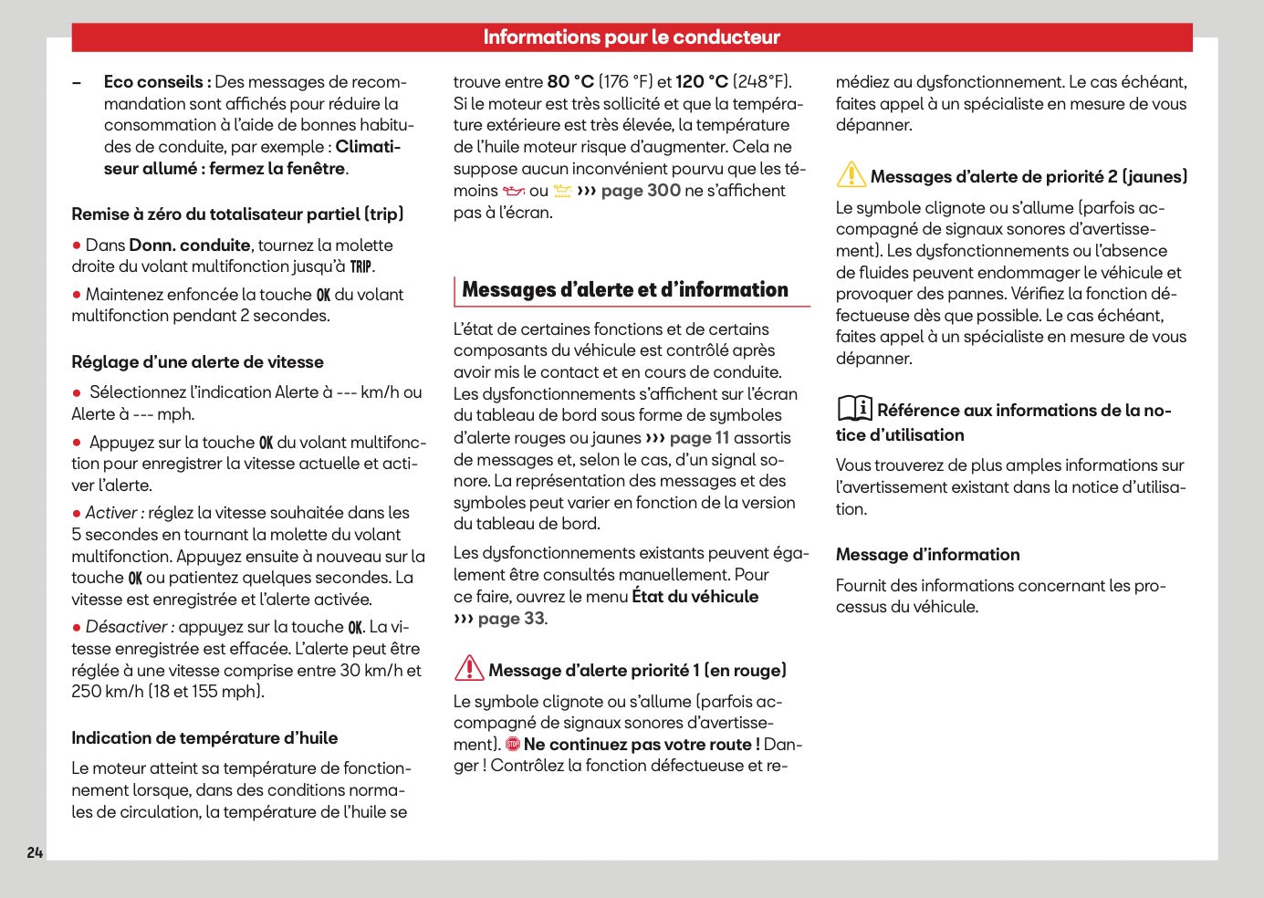 2026 Seat Ibiza Owner's Manual | French