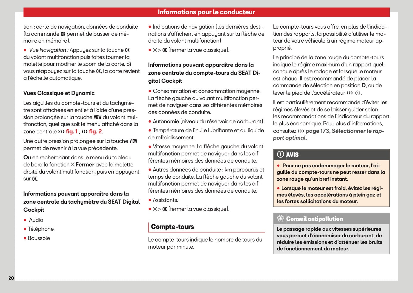2026 Seat Leon/Leon Sportstourer Owner's Manual | French