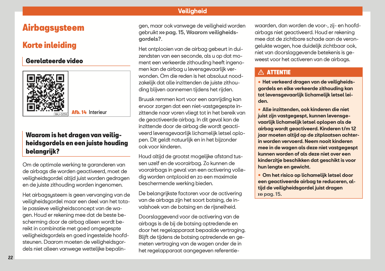 2020 Seat Leon/Leon Sportstourer Owner's Manual | Dutch