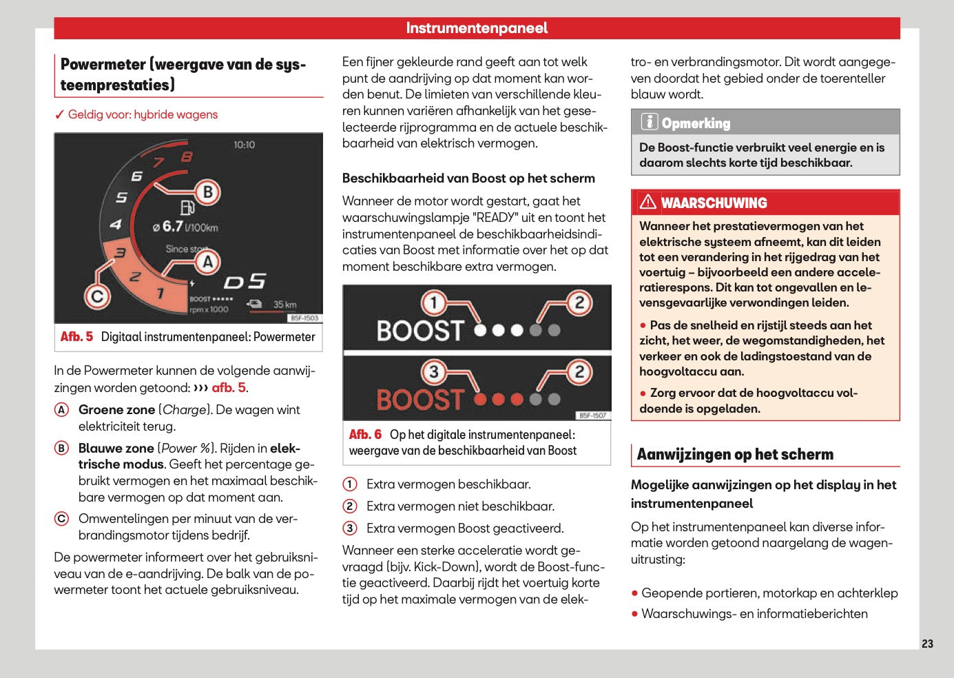 2026 Seat Leon/Leon Sportstourer Owner's Manual | Dutch