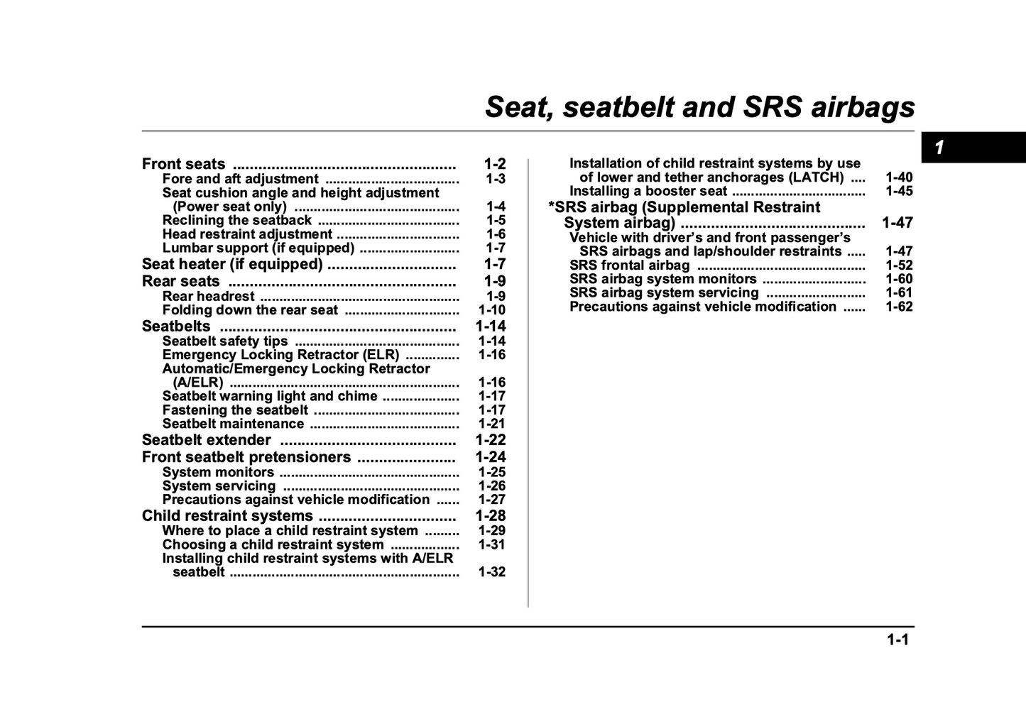 2005 Subaru Baja Owner's Manual | English