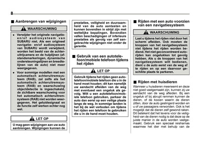 2024 Subaru XV e-BOXER Owner's Manual | Dutch