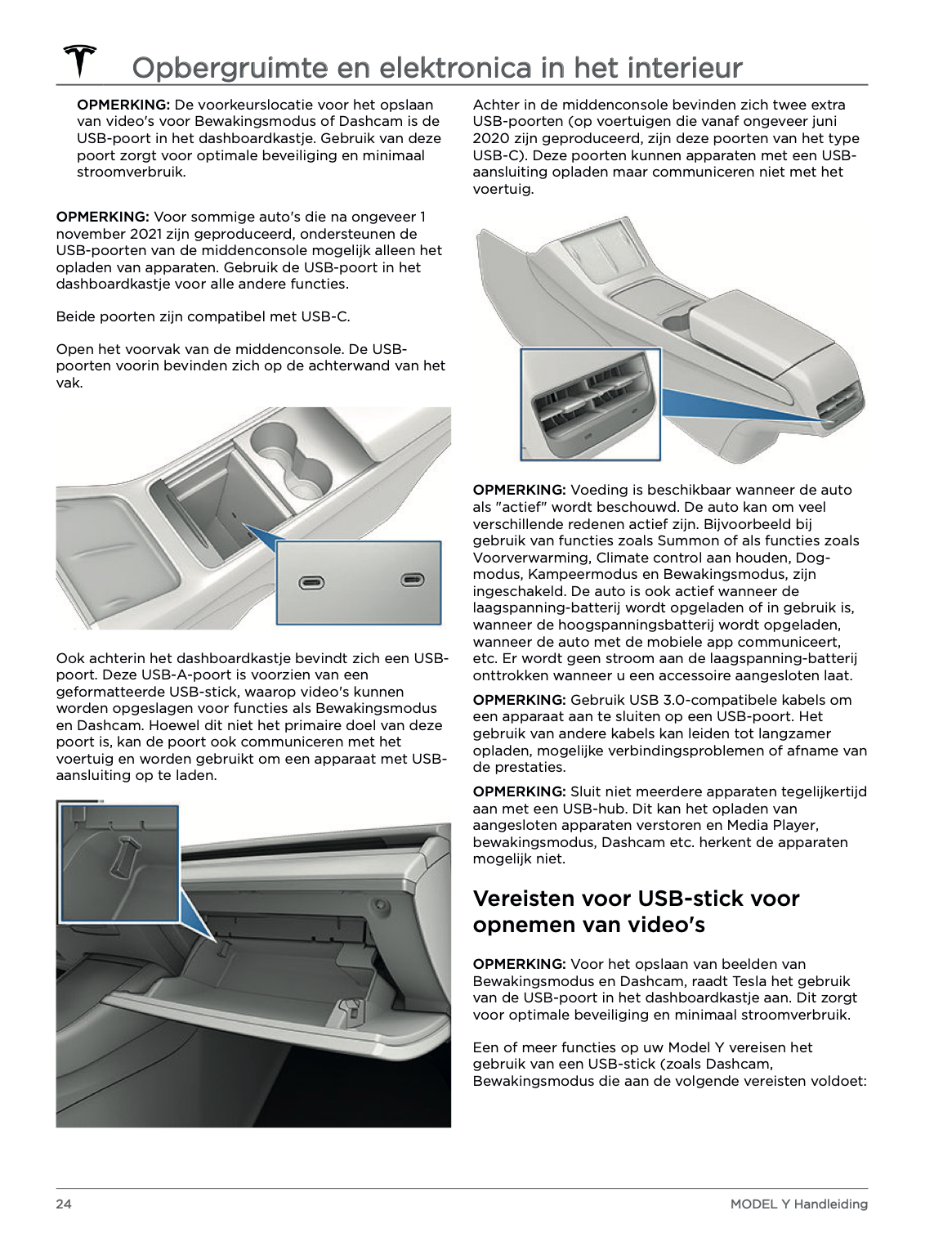 2022 Tesla Model Y Owner's Manual | Dutch