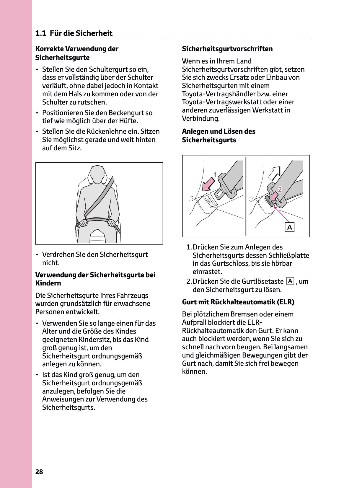 2025 Toyota bZ4X Owner's Manual | German