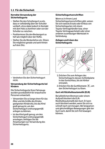 2025 Toyota bZ4X Owner's Manual | German