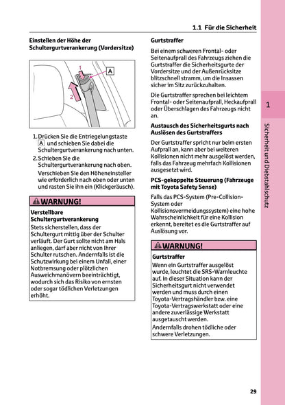 2025 Toyota bZ4X Owner's Manual | German