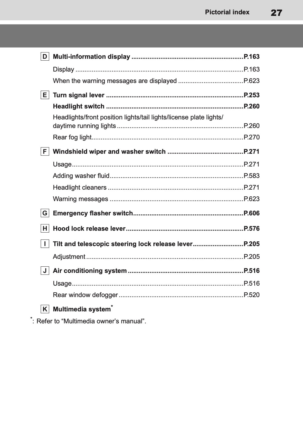 2025 Toyota bZ4X Owner's Manual | English
